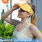 GXCROR Sports Sun Visor Hat Men Women, Lightweight Breathable Quick Dry Sports Sun Hat for Running Golf Tennis