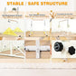 4FT/5FT Gymnastic Bar Set Gymnastics Horizontal Bar Gymnastics Kip Bar for Kids Home Use
