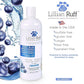 Lillian Ruff PRO Formula Berry Blue Brightening Dog Shampoo & Conditioner Set - Professional Show-Quality Whitening, Stain & Odor Eliminator, Hydrating Relief for Dry Skin, ProVitamin B5, USA Made