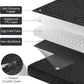OhGeni Orthopedic Waterproof & Machine Washable Dog Bed for Medium Large Pets, Suitable for Crates, 25D Egg Crate Foam, Non-Slip Bottom & Removable Cover, Invisible Zipper, 35 Inches(Black)