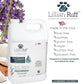 Lillian Ruff Waterless No-Rinse Dog Dry Shampoo Spray with Hydrating Essential Oils - pH-Balanced Dry Shampoo for Dogs - Clean, Condition, Detangle & Deodorize Dry, Sensitive Skin (Gallon)