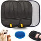 2PCS Pet Hair Remover, Electrostatic Pet Hair Removal Gloves, Reusable Cat & Dog Hair Remover for Couch, Furniture, Carpet, Curtain, Upgraded Animal Fur Removal Tool, Cat Grooming Gloves