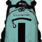 K9 Sport Sack Plus 2 - Medium, Summer Mint - Ideal for Dogs 17-19” Long - Adjustable, Backpack-Style Carrier with Multi-Functional Storage Pack, Thick Shoulder Straps & Padded Back Panel