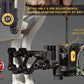 Trophy Ridge React H5 Bow Sight - 5 Pin Sight, Tool Less Windage and Elevation Adustability, 2nd Axis Leveling, Adjustable Click Light