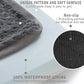 Orthopedic Memory Foam Bed for Large Dogs, Waterproof Cooling Pet Mats for Crate with Removable Washable Cover,Ideal for Arthritic Dogs (Large plus-36"x 27" x 3", Rose Plush)