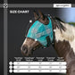 Kensington Fly Mask Web Trim Protects Horses Face and Eyes from Bites and Sun Rays While Allowing Full Visibility Ears and Forelock Able to Come Through The Mask, XXL-Draft, Desert Sand