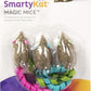 SmartyKat (3 Count) Magic Mice Compressed Catnip Ribbon Cat Toys - Green/Pink/Blue, 3 Count