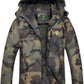 GIISAM Mens Windproof Jacket Waterproof Lightweight Mountain Sport Jacket for Men Hooded Windbreaker Raincoat