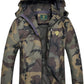 GIISAM Mens Windproof Jacket Waterproof Lightweight Mountain Sport Jacket for Men Hooded Windbreaker Raincoat