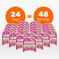 IAMS Perfect Portions Sensitive Digestion & Skin Adult Wet Cat Food Pate, Turkey Recipe, 2.6 oz. Easy Peel Twin-Pack Trays (24 Count, 48 Servings)