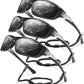 3 Pack Polarized Sports Sunglasses for Men, Mens Sunglasses Wrap Around UV400 Protection for Cycling Fishing Driving
