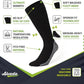 Alvada Merino Wool Hiking Socks Thermal Warm Crew Winter Boot Sock For Men & Women 3 Pairs