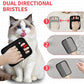 Static Pet Hair Removal Glove, 2 Pcs Electrostatic Dog Hair Remover Brush, Reusable Cat Fur Grooming Gloves for Furniture Couch Carpet Curtain Car Seat Cleaning Tool