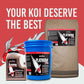 Blue Ridge Koi Fish Food 4.5lb - Koi Food 3/16” Platinum Pro Formula Goldfish Food, Premium Fish Food for Ponds, Ponds Fish Food, Floating Pond Pellet