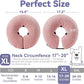 Soft Inflatable Dog Cone Collar for Large Medium Small Dogs Cats - After Surgery Donut, E Collar Alternative for Recovery