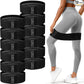 12 Pcs Fabric Resistance Bands for Working Out Booty Workout Stretch Exercise Bands Non Slip for Legs Squat Resistance Loop for Women Men Starter Butt Hip Thigh Fitness