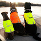 Custom Reflective Dog Vest Personalized High Visibility Reflective Jacket for Your Puppy Hunting Safety Gear with Elastic Strap & Clasp, Comfortable, Perfect for Day and Night Walks!