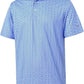 Men's Golf Polo Shirts Short Sleeve Striped Performance Moisture Wicking Dry Fit Golf Shirts for Men