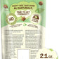 Purina Friskies Made in USA Facilities, Natural Cat Treats, Party Mix Natural Yums Catnip Flavor - (Pack of 10) 2.1 oz. Pouches