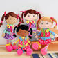Sugar Snap Plush Learn to Dress Doll for Toddlers - 15" - for 2 Year Old Girl - Montessori