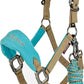 LeMieux Vogue Fleece Headcollar - Halter & Leadrope - Extra Padding, Adjustable at Curb and Poll Strap