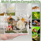 Magnetic Acrylic Terrarium Kit - 5.9"x3.9"x5.1" Jumping Spider Enclosure/Tarantula Cage with Secure Magnetic Latches, Ventilation & Escape-Proof Design - Reptile/Chameleon/Mantis Habitat