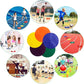 9 Inch Poly Spots, 10/24 PCS Anti-Slip Spot Markers Floor Spots, Waterproof Flat Filed Cones Poly Dots for Agility Drills, Basketball, Football Training, Sport Activities and Exercise