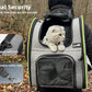 Pecute Cat Carrier Backpacks, Expandable Cat Backpack with Breathable Mesh, Pet Carrier Backpack for Cats Small Dogs Puppies Up to 17 Lbs, Dog Carrier Backpack Great for Travel Hiking Camping Outdoor