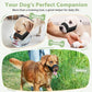 Mayerzon Dog Muzzle with Hook and Loop for Large Medium Small Dogs, Patented Soft Mesh Beagle Labrador Puppy Muzzles for Biting Chewing Grooming, Breathable, Adjustable, Allows Panting Drinking
