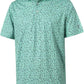 Men's Golf Polo Shirts Short Sleeve Striped Performance Moisture Wicking Dry Fit Golf Shirts for Men