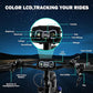 Electric Dirt Bike, 5000W Peak Dual Motor EBike for Adults, 60V 25AH Battery Electric Bike with 40-50MPH Mountain AWD 21-Speed Snow, 26" x 4.0 Fat Tire, Long Range Off-Road