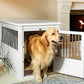 New Age Pet EHHC404XL ecoFLEX Pet Crate/End Table, Antique White, X-Large