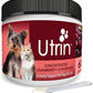 UTRIN - Urinary Support for Cats & Dogs - Dual-Action Cranberry & D-Mannose - for Natural Bladder Health, Incontinence, and Recurring UTI, 60 Servings