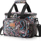 Lifewit Medium Lunch Bag Insulated Lunch Box Soft Cooler Cooling Tote for Adult Men Women, Paisley 12-Can (9L)