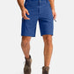 Pudolla Men's Hiking Cargo Shorts 9" Lightweight Outdoor Work Shorts for Men Travel Golf Camping Casual with 5 Zipper Pockets