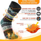 3 Pairs Warm Thermal Socks for Women & Men Winter Ski Thick Boot Insulated Socks for Cold Weather