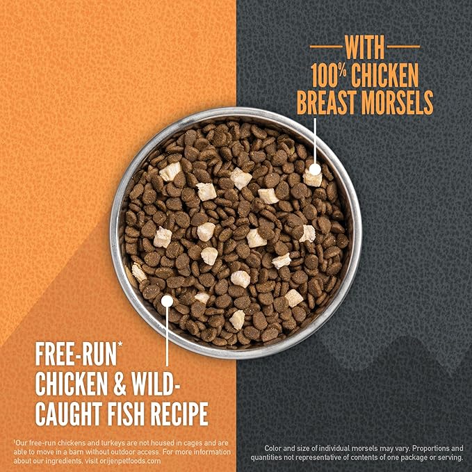 ORIJEN Wild Reserve Dry Cat Food Free-Run Chicken & Wild-Caught Fish Recipe 6.5lb Bag