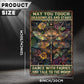 Vintage Dragonfly Tin Sign May You Touch Dragonflies And Stars Dance With Fairies And Talk To The Moon Retro Metal Poster Funny Wall Art Cafe Toilet Farm Room Garden Plaque Outdoor 12 * 8inch