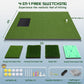 Upgrade Multi-Function Golf Hitting Mat – MyVoice 5x4ft Thickened Mat with Interchangeable Turf, Durable Non-Slip Base for Indoor & Outdoor Practice, Ideal for Golfers of All Levels
