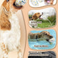 7.28" Indestructible Large Bone Balls for Aggressive Chewers Durable Stick Bouncy Interactive Chew Toy for Dogs Fetch Game Lightweight Floating Outdoor Training, White
