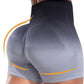 CHRLEISURE Women's 4 Packs Workout Gym Shorts, High Waisted Butt Lifting Scrunch Butt Seamless Booty Shorts