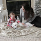 Bedsure Fleece Throw XL Blanket Linen - 300GSM Soft Lightweight Plush Cozy Blankets for Bed, Sofa, Couch, Travel, Camping, 50x70 inches