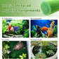 AQUANEAT Aquarium Filter Media Pad Dual Density Bonded Filter Floss Roll Cut to Fit for Fish Tank Canister Filter 72" x 12” x 3/4-1”