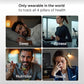 Gabit Smart Ring | Health Tracker, 7+ Day Battery | Sleep, Fitness, Nutrition, Stress | Calorie Tracking for Weight Loss | Buy Sizing Kit First | Smart Ring for Men & Women | Titanium, Matte Silver 6