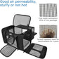 Dog Carriers for Small Dogs, Cat Carrier Travel, Expandable, Collapsible, 900D High Density Oxford Cloth, Wear-Resisting, Anti Tearing, Reflective Tape,Safety Lock Zipper