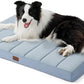 Bedsure Cooling Dog Bed for Crate - Large Orthopedic Flat Puppy Beds with Removable Washable Cover, Egg Crate Foam Pet Mat, Suitable for Pet Up to 50 lbs