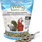 TOP's Parrot Food Pellets Hookbills, Small, Medium and Large Parrots - Non-GMO, Peanut Soy & Corn Free, USDA Organic Certified - 4 lb / 1.81 kg