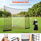 VEVOR Portable Lacrosse Goal - Complete Training Accessory Set with Extended Coverage for Youth and Adults