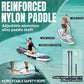 11'6"x35" Inflatable Paddle Board, 450lbs Extra Wide Stand Up Paddleboard for Adults with Premium SUP Accessories Kit & Backpack, Blow Up Kayak Non-Slip Stable Deck Boat for Yoga Fishing Surf
