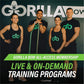 Gorilla Bow Original Portable Home Gym Resistance Bands and Bar System for Travel, Fitness, Weightlifting and Exercise Kit, Full Body Workout Equipment Set